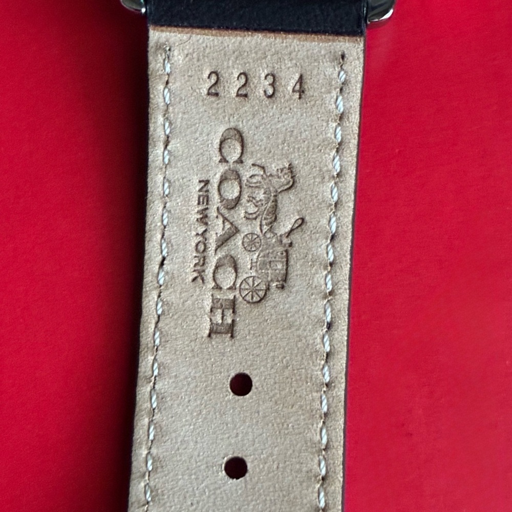 COACH Watch,Coach Black Watch with Colorful Stars - Picture 10 of 14